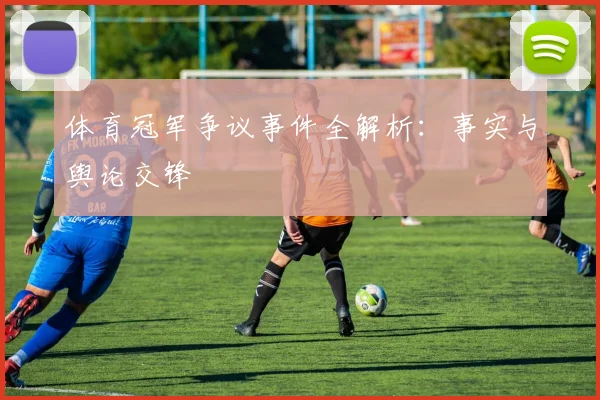 体育冠军争议事件全解析：事实与舆论交锋